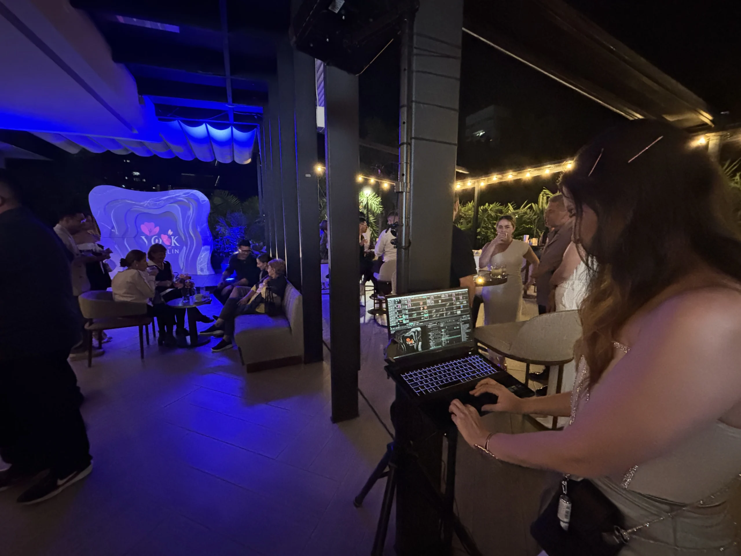 vjing medellin en rooftop terraza hotel